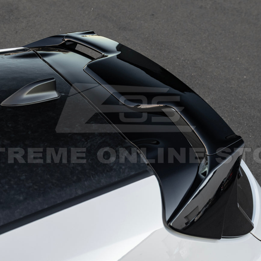 2025-Up Toyota GR Corolla Glossy Black Front Lip Side Skirts Rear Wing Spoiler image 19