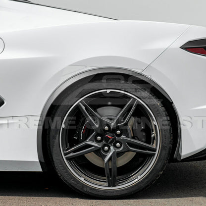 Chevrolet Corvette C8 Stingray DRY CARBON FIBER Side Wheel Fender image 12
