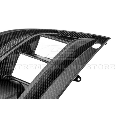 2009-15 CTS-V Dry Carbon Fiber Headlights Internal Lens Cover image 20