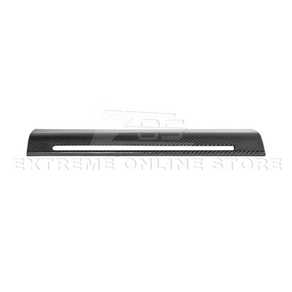 2021-Up Ford F-150 dry carbon fiber Passenger Side Storage Panel Cover image 11