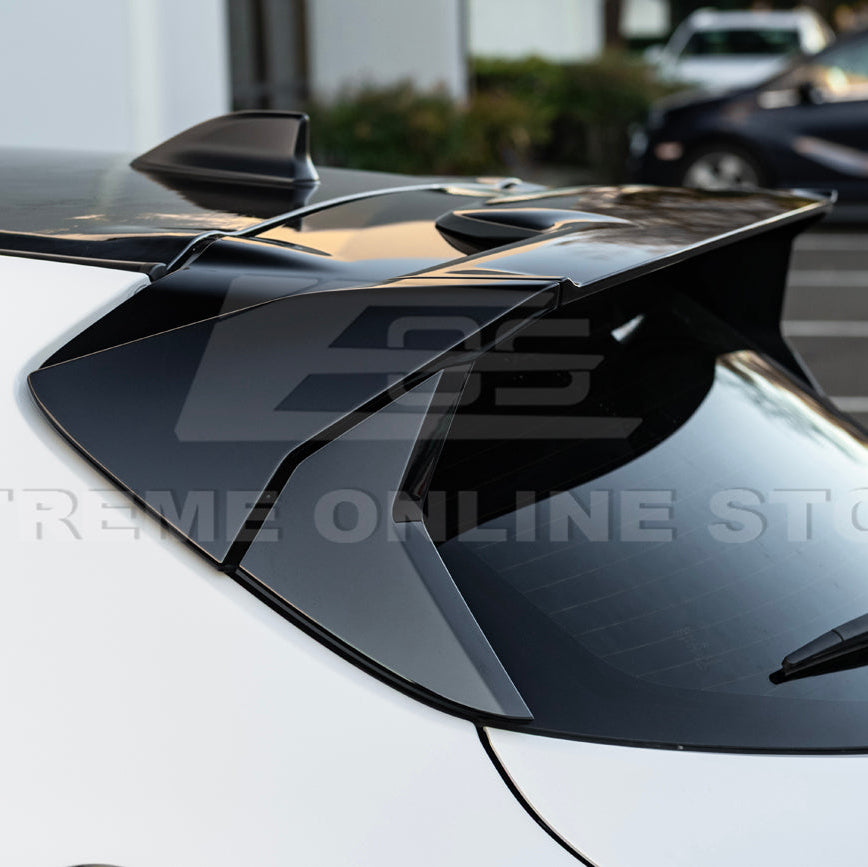2025-Up Toyota GR Corolla Glossy Black Front Lip Side Skirts Rear Wing Spoiler image 21