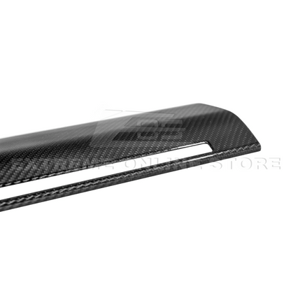 2021-Up Ford F-150 dry carbon fiber Passenger Side Storage Panel Cover image 14