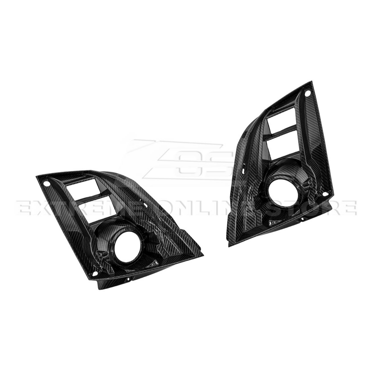 2009-15 CTS-V Dry Carbon Fiber Headlights Internal Lens Cover image 22