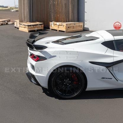 Z06 Conversion Corvette C8 All Model DRY CARBON FIBER Rear High Wing image 38