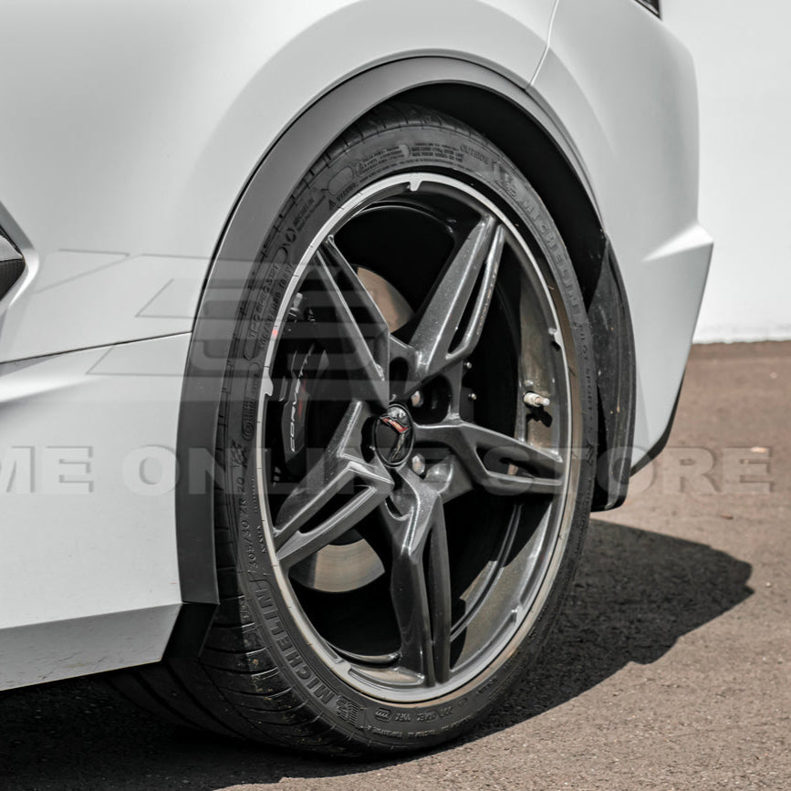 Chevrolet Corvette C8 Stingray DRY CARBON FIBER Side Wheel Fender image 39