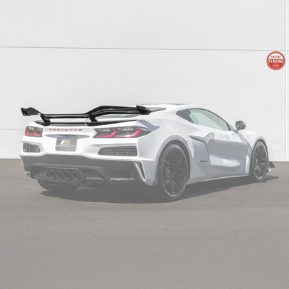 Z06 Conversion Corvette C8 All Model DRY CARBON FIBER Rear High Wing image 29