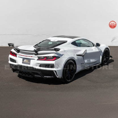 Z06 Conversion Corvette C8 All Model DRY CARBON FIBER Rear High Wing image 31