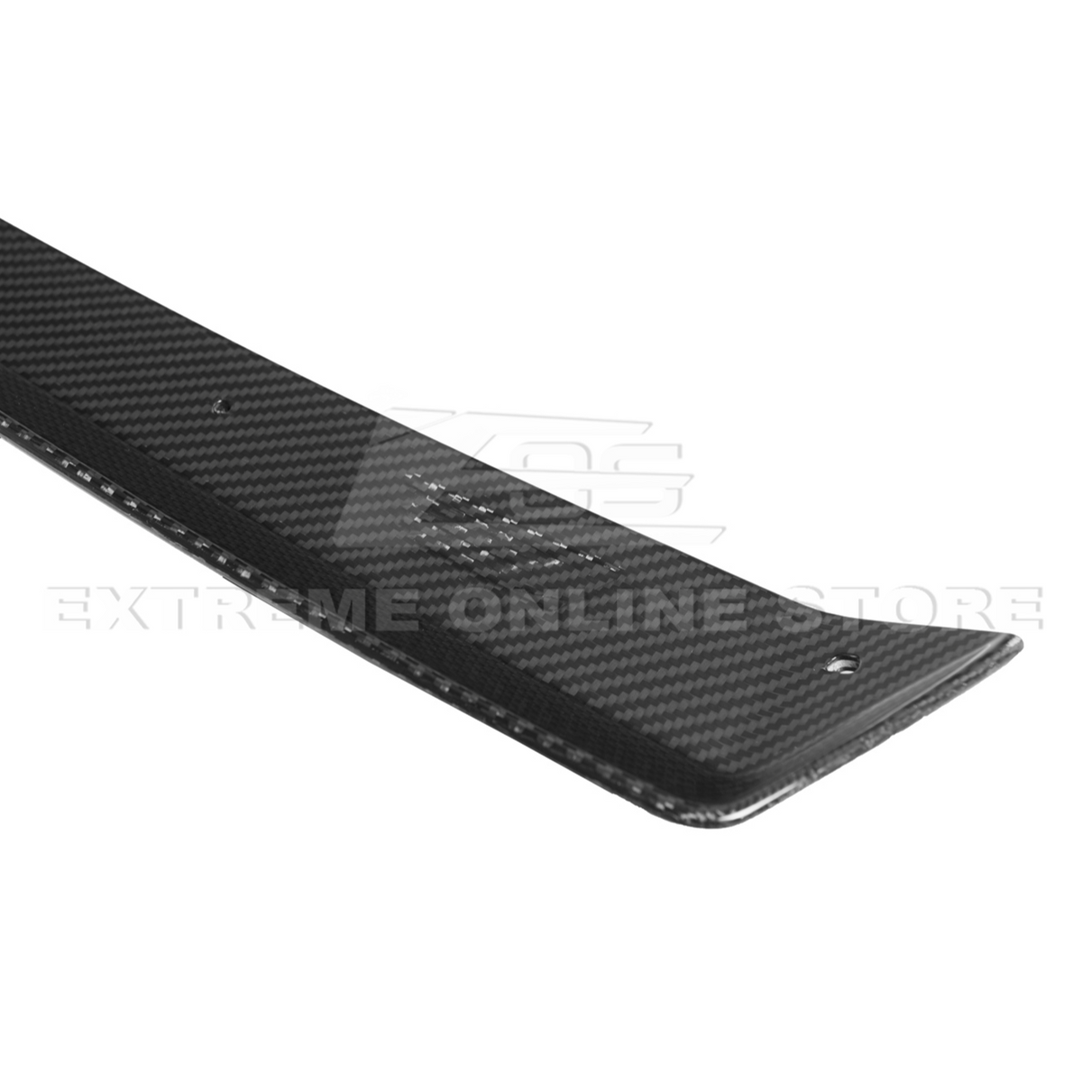 Corvette C8 Z06 DRY CARBON FIBER Wicker-bill Extension Winglets image 23