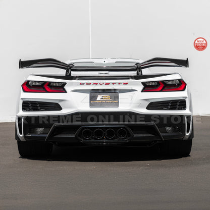 Z06 Conversion Corvette C8 All Model DRY CARBON FIBER Rear High Wing image 32