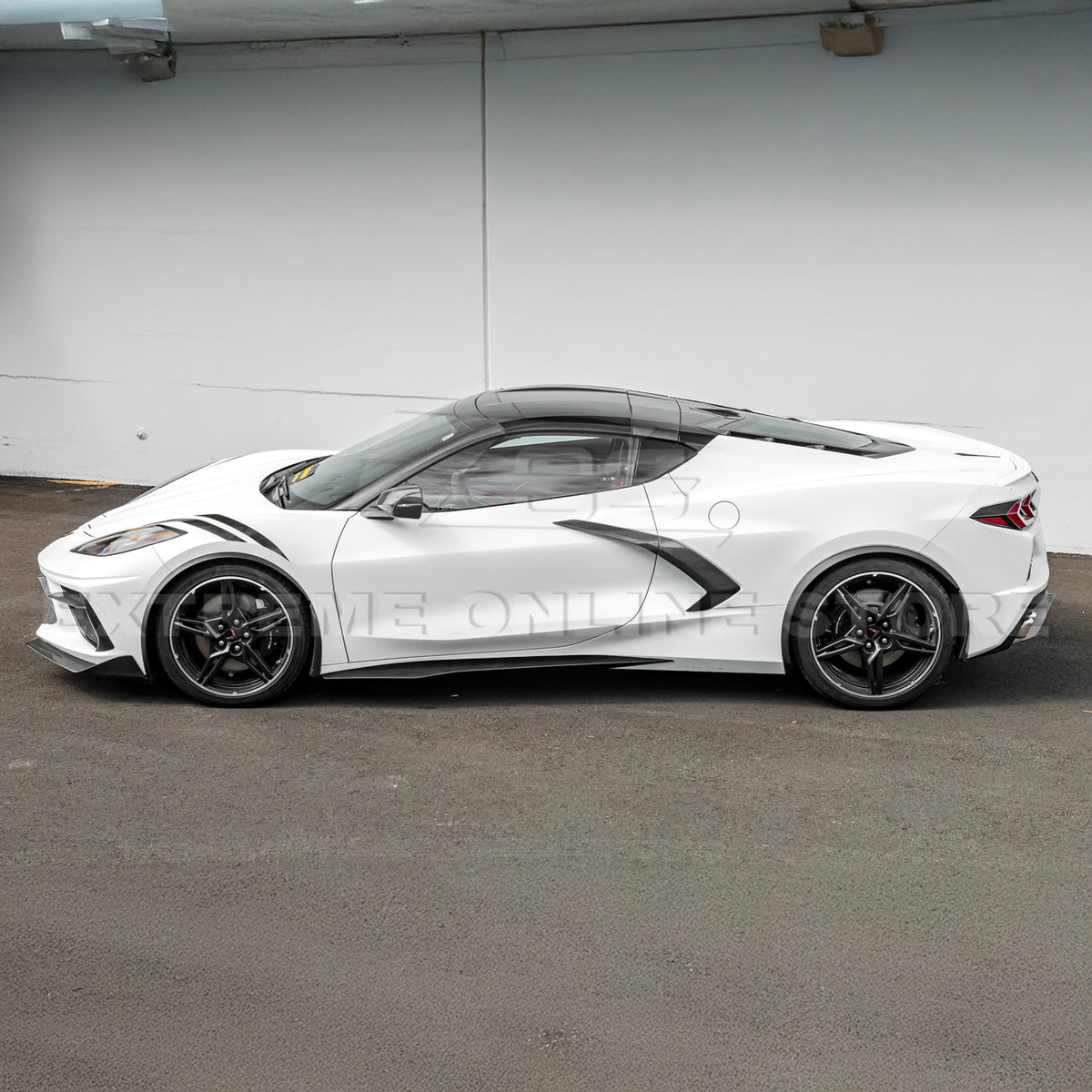 Chevrolet Corvette C8 Z06 Conversion Side Skirts image 7