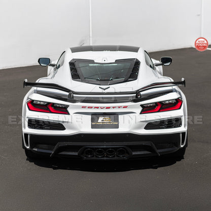 Z06 Conversion Corvette C8 All Model DRY CARBON FIBER Rear High Wing image 33