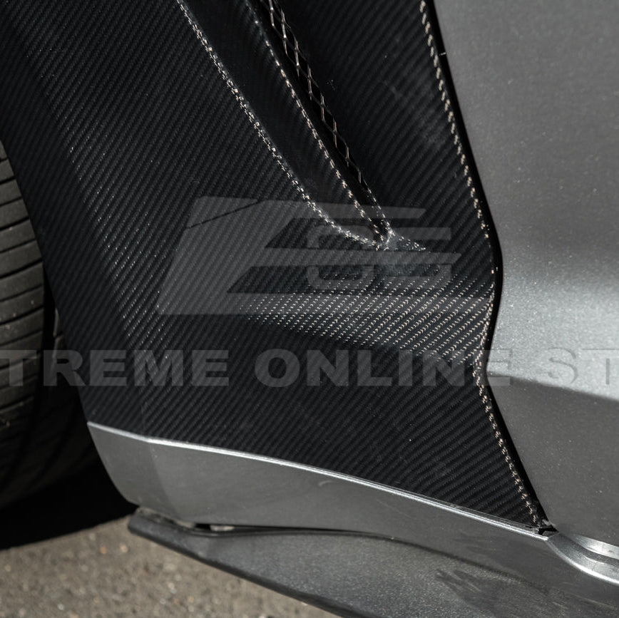 2018-23 Ford Mustang S550 | GTD Style Primed Black Front Side Vented Fenders image 11