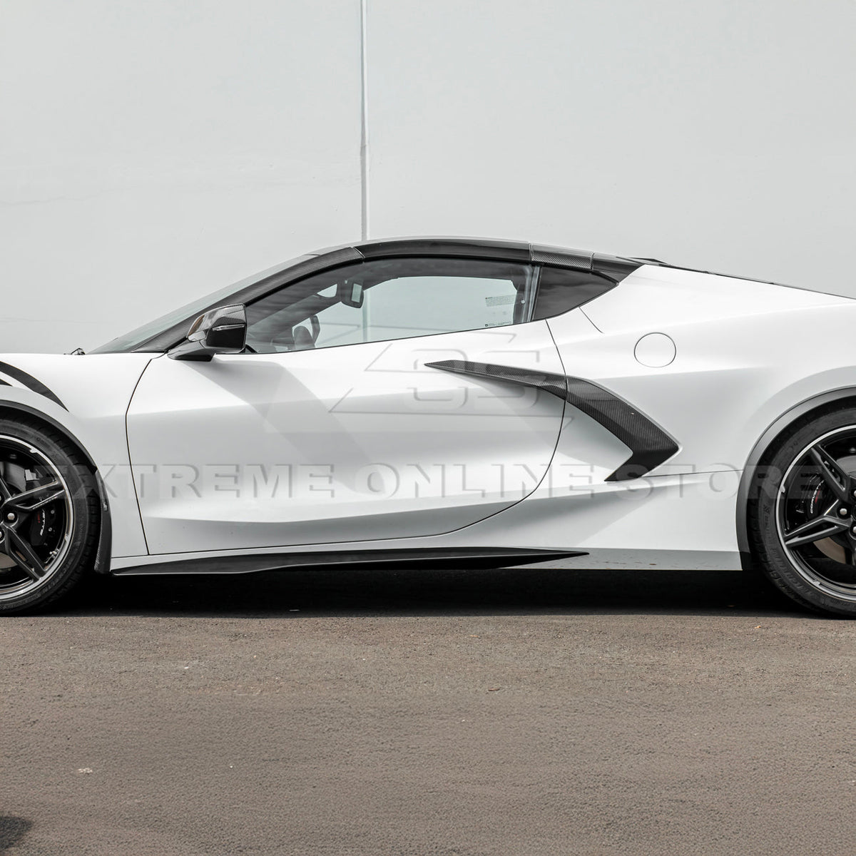 Chevrolet Corvette C8 Z06 Conversion Side Skirts image 9