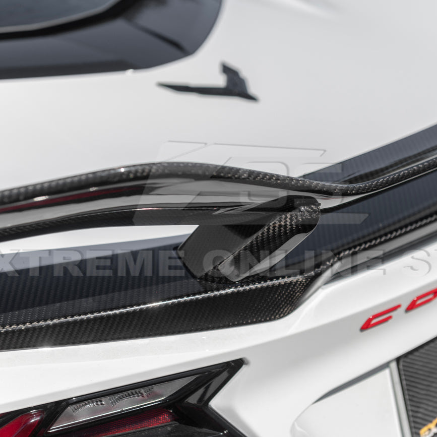 Z06 Conversion Corvette C8 All Model DRY CARBON FIBER Rear High Wing image 43