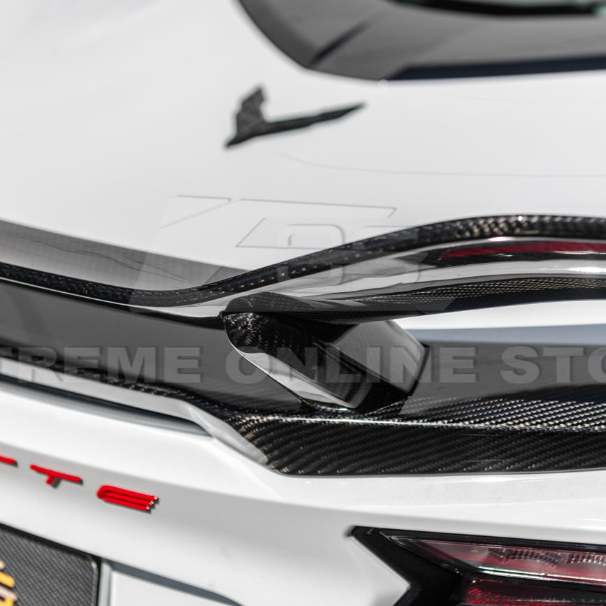 Z06 Conversion Corvette C8 All Model DRY CARBON FIBER Rear High Wing image 44