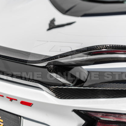 Z06 Conversion Corvette C8 All Model DRY CARBON FIBER Rear High Wing image 44