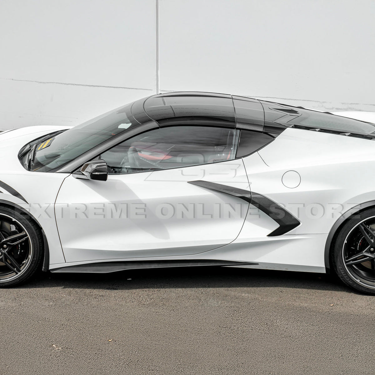 Chevrolet Corvette C8 Z06 Conversion Side Skirts image 10