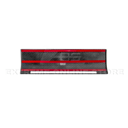 2021-Up Ford F-150 dry carbon fiber Passenger Side Storage Panel Cover image 15
