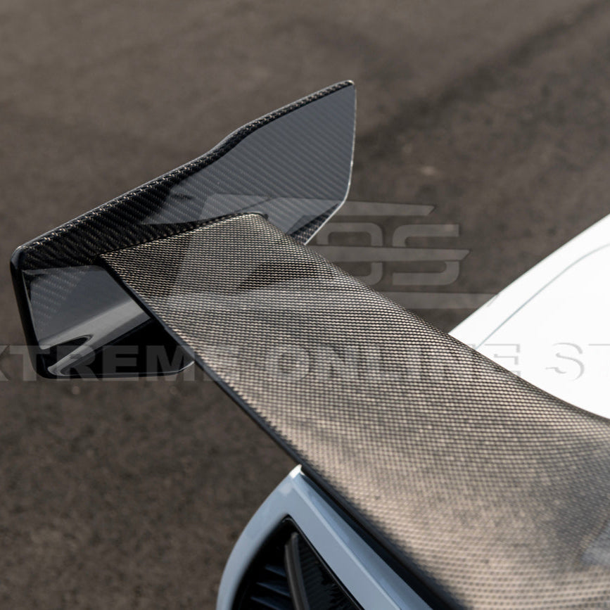 Corvette C7 ZR1 ZTK Conversion Rear Spoiler High Wing With Wing Riser image 23