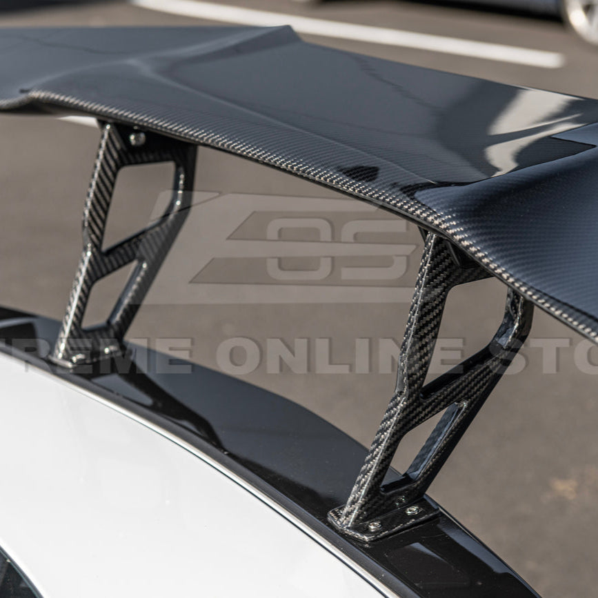Corvette C7 ZR1 ZTK Conversion Rear Spoiler High Wing With Wing Riser image 55