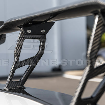 Corvette C7 ZR1 ZTK Conversion Rear Spoiler High Wing With Wing Riser image 26