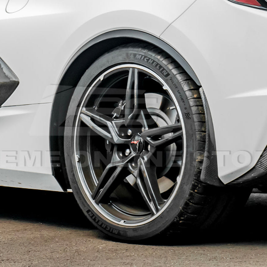 Chevrolet Corvette C8 Stingray DRY CARBON FIBER Side Wheel Fender image 40