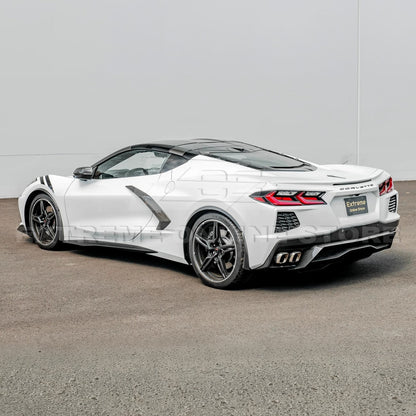 Chevrolet Corvette C8 Stingray DRY CARBON FIBER Side Wheel Fender image 6