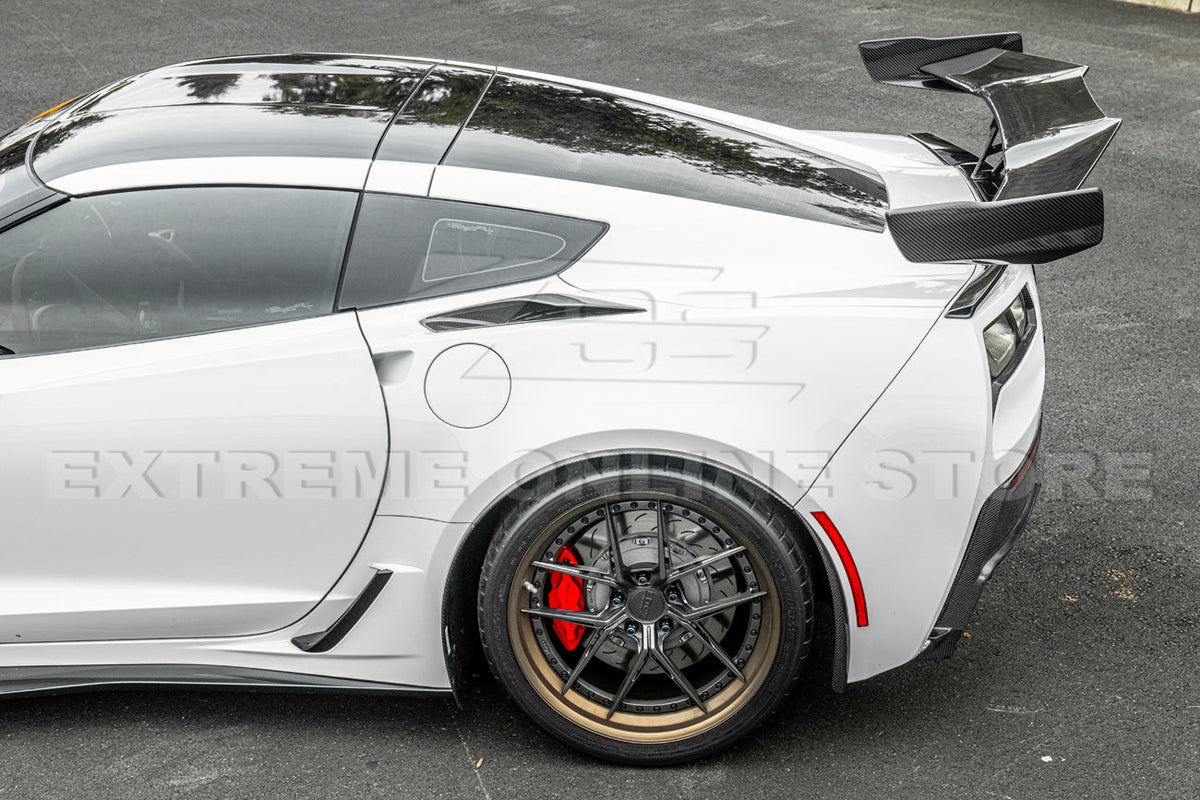 Corvette C7 Extended Front & Rear Splash Guards image 21