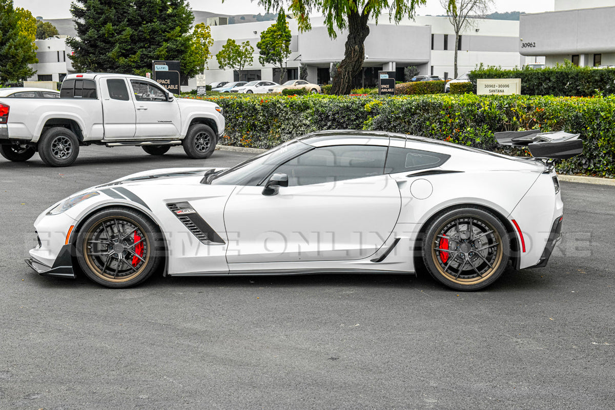 Chevrolet Corvette C7 Extended Front Splash Guards image 25