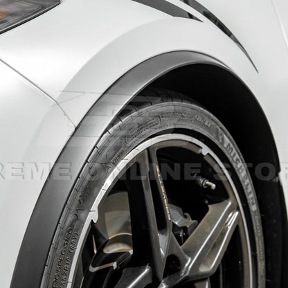 Chevrolet Corvette C8 Stingray DRY CARBON FIBER Side Wheel Fender image 11