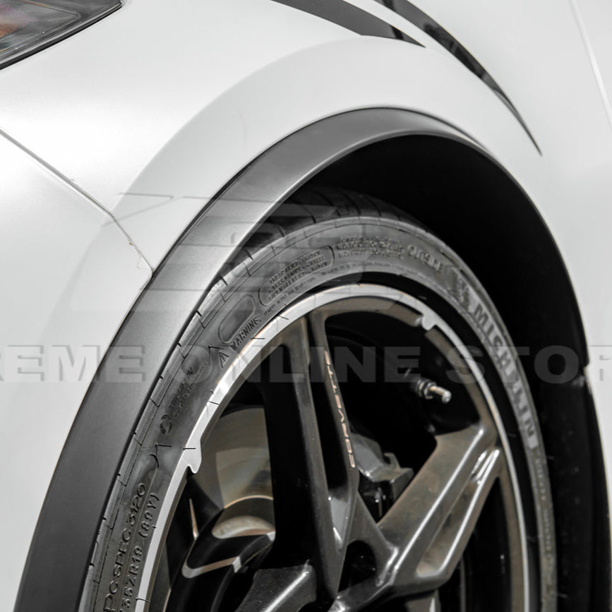 Chevrolet Corvette C8 Stingray DRY CARBON FIBER Side Wheel Fender image 28