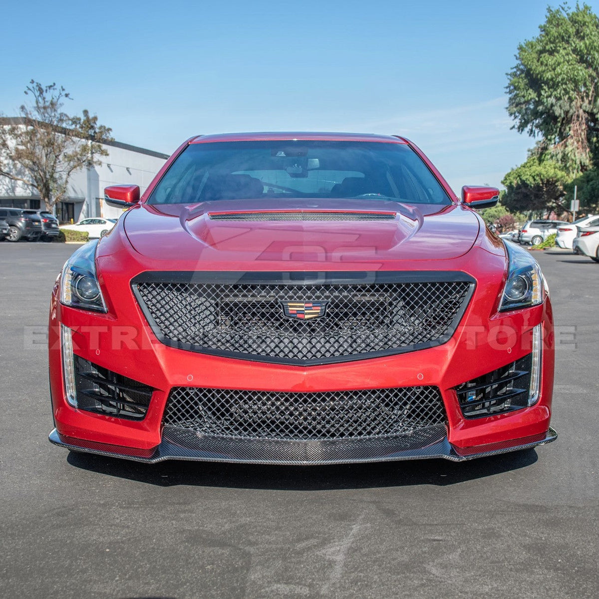 2016-19 Cadillac CTS-V Front Splitter Side Wheel image 24