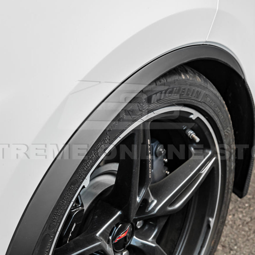 Chevrolet Corvette C8 Stingray DRY CARBON FIBER Side Wheel Fender image 41