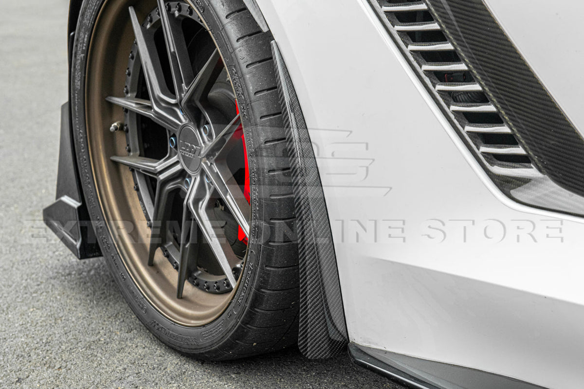 Corvette C7 Extended Front & Rear Splash Guards image 17