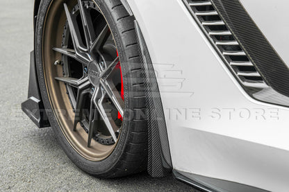Corvette C7 Extended Front & Rear Splash Guards image 17