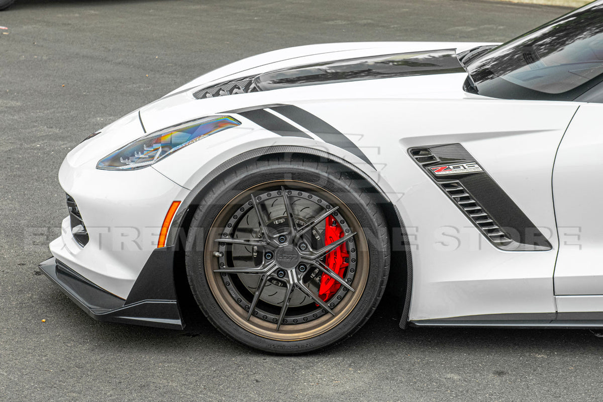 Chevrolet Corvette C7 Extended Front Splash Guards image 27