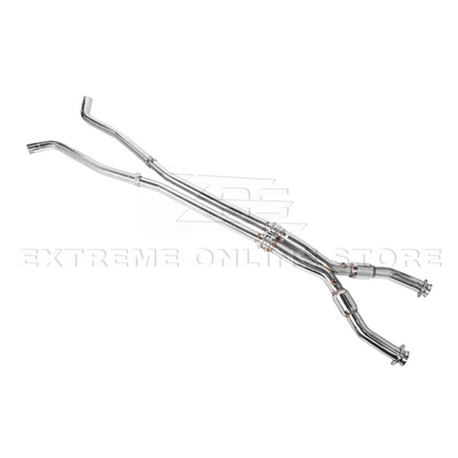 2009-2014 Cadillac CTS-V Long Tube Headers Resonated Mid Pipe image 24