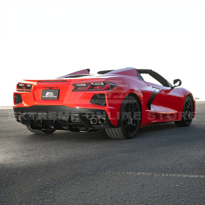 Corvette C8 Rear Bumper Add-On Diffuser Lip image 8