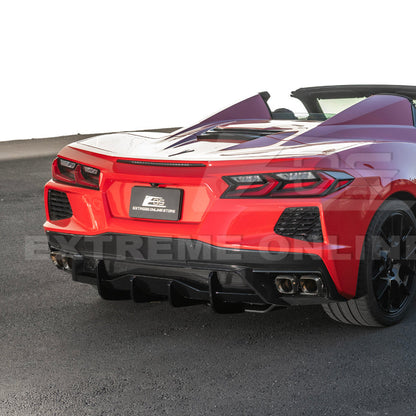 Corvette C8 Rear Bumper Add-On Diffuser Lip image 9