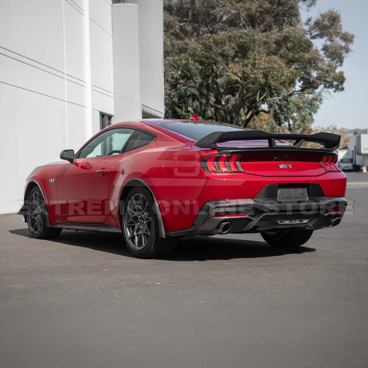 2024-Up Mustang Dark Horse Handling Package Rear Spoiler image 4