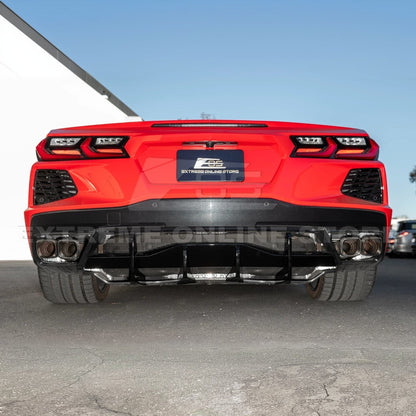Corvette C8 Rear Bumper Add-On Diffuser Lip image 11