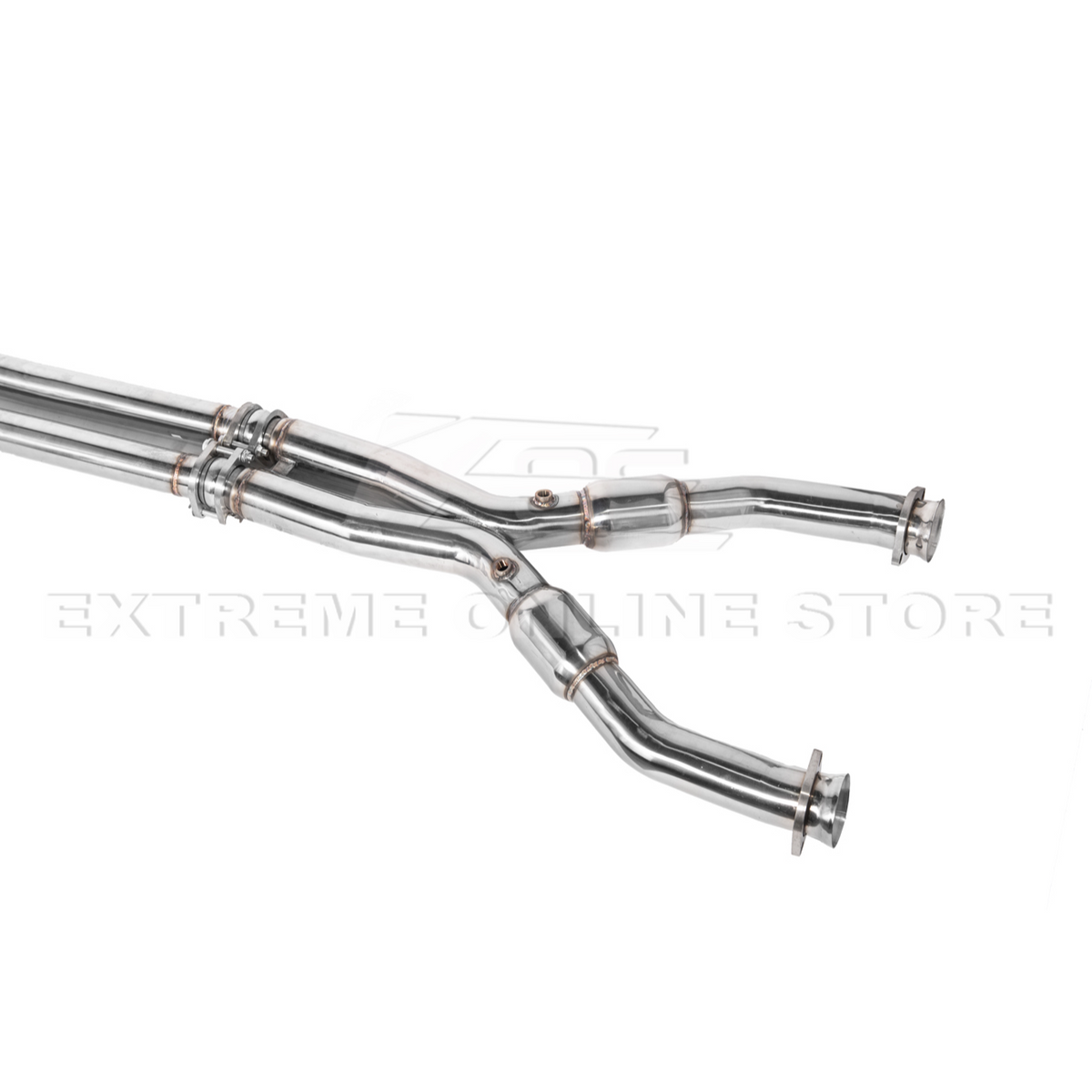 2009-2014 Cadillac CTS-V Long Tube Headers Resonated Mid Pipe image 25