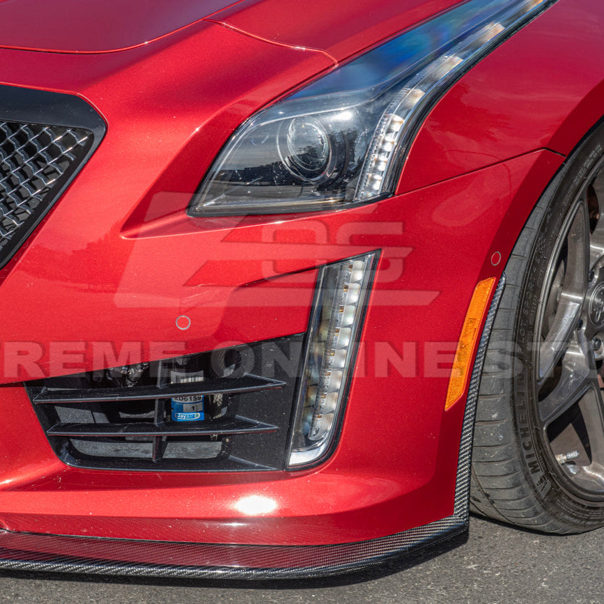 2016-19 Cadillac CTS-V Front Splitter Side Wheel image 52