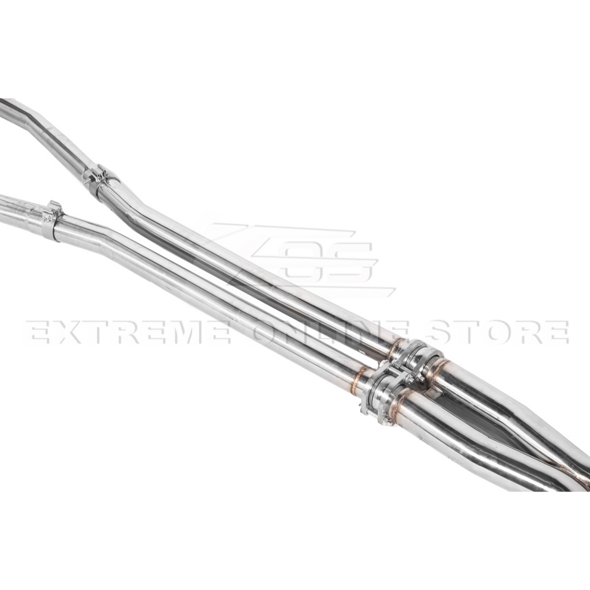 2009-2014 Cadillac CTS-V Long Tube Headers Resonated Mid Pipe image 26