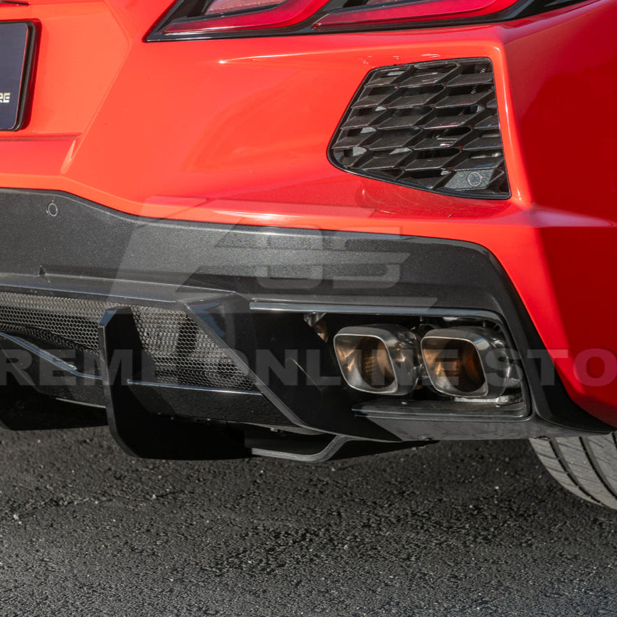 Corvette C8 Rear Bumper Add-On Diffuser Lip image 16