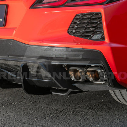 Corvette C8 Rear Bumper Add-On Diffuser Lip image 16
