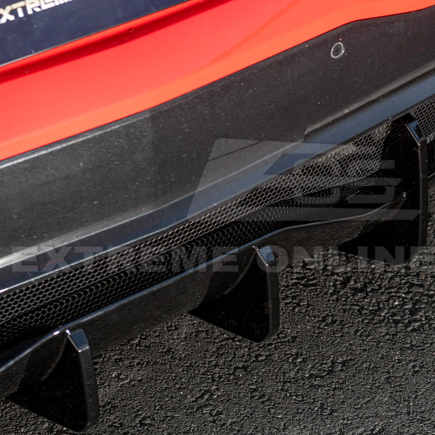 Corvette C8 Rear Bumper Add-On Diffuser Lip image 18