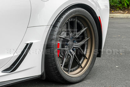 Corvette C7 Extended Front & Rear Splash Guards image 19