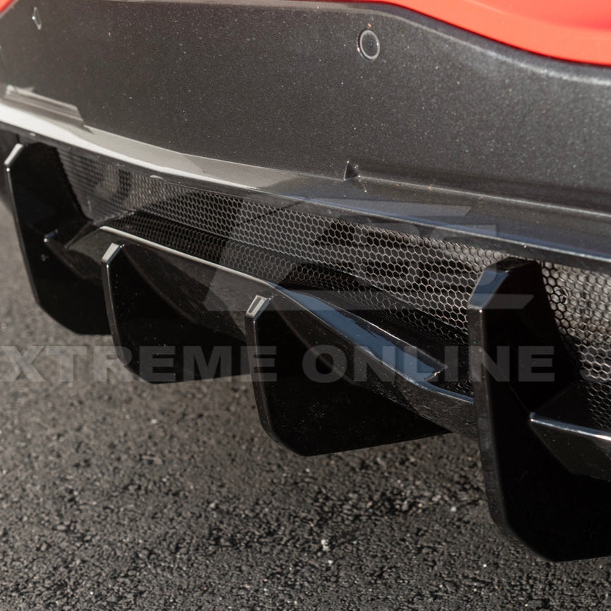 Corvette C8 Rear Bumper Add-On Diffuser Lip image 20