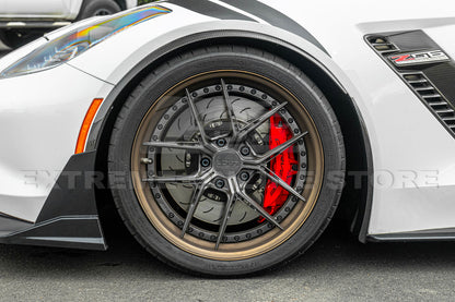 Chevrolet Corvette C7 Extended Front Splash Guards image 30